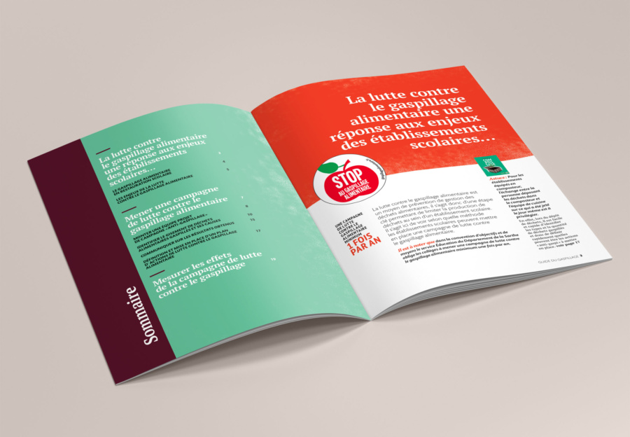 département de la sarthe guide pratique hélène laforêt graphiste