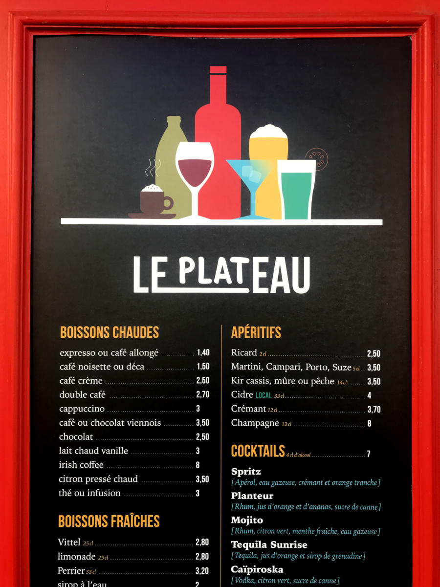 le plateau logotype helene laforet graphiste