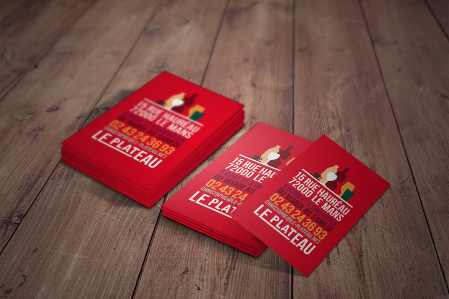 le plateau logotype helene laforet graphiste