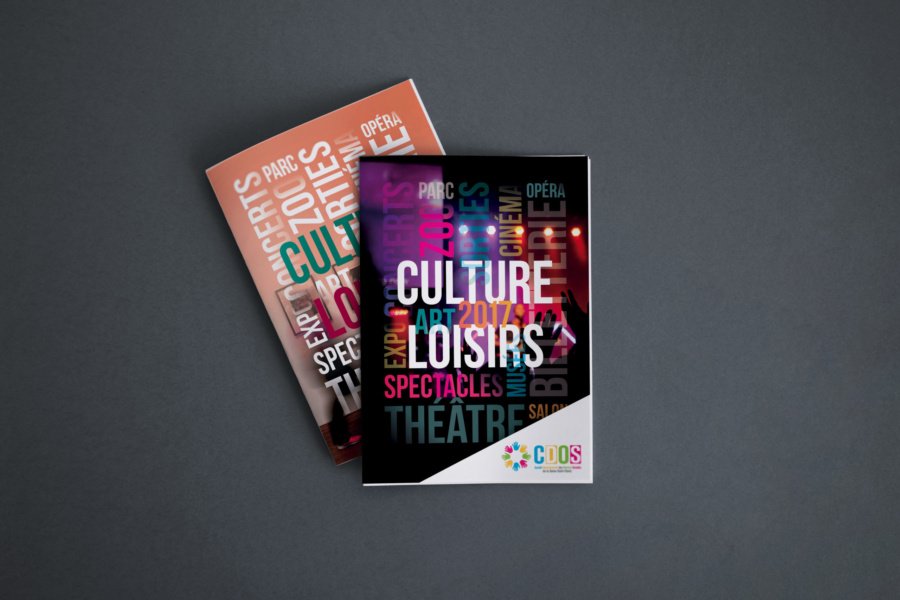 CDOS catalogue hélène laforêt graphiste