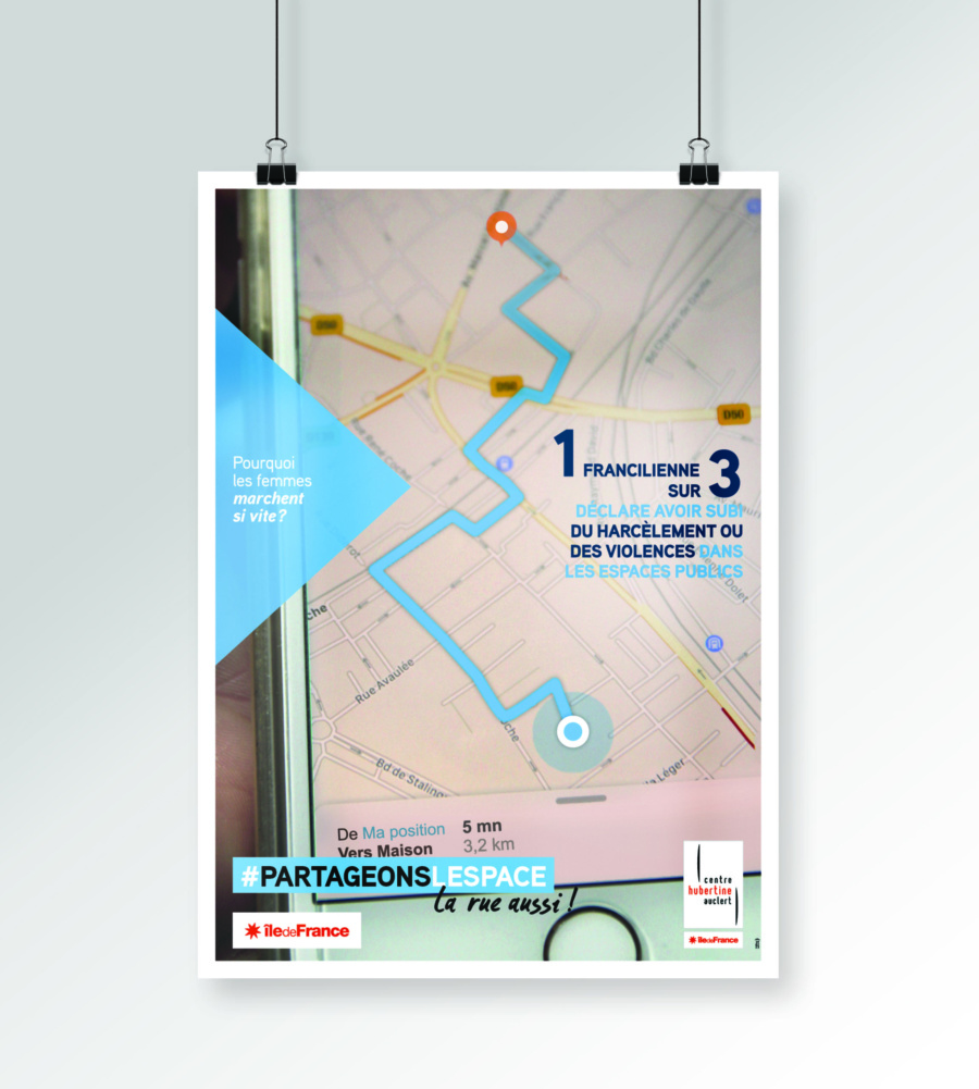 centre hubertine auclert poster hélène laforêt graphiste