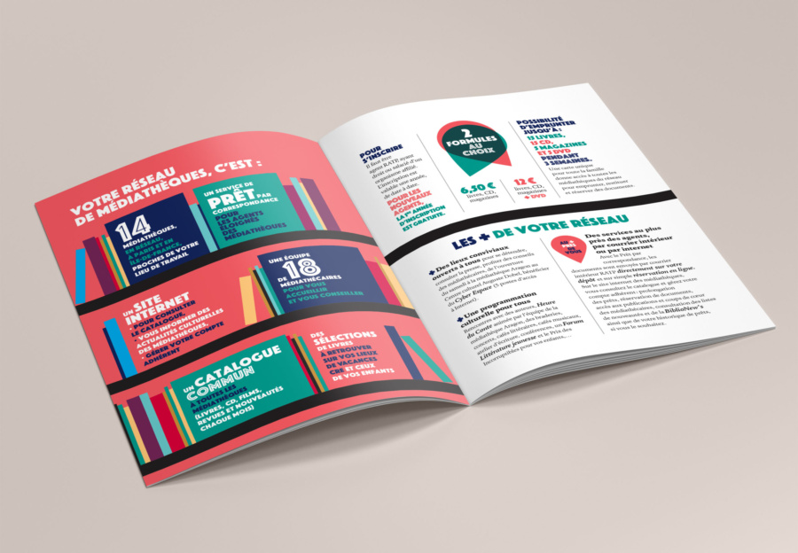 CRE RATP magazine hélène laforêt graphiste