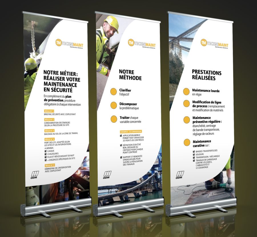 helene laforet graphiste le mans panneaux kakémonos le vrach tech mc vulca gdm f2m smdi